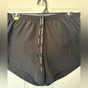 Nike Running Black 3 inch shorts with back pocket